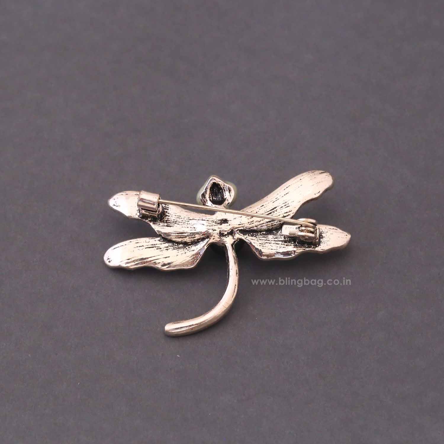 Antique Dragonfly Brooch - Image 5