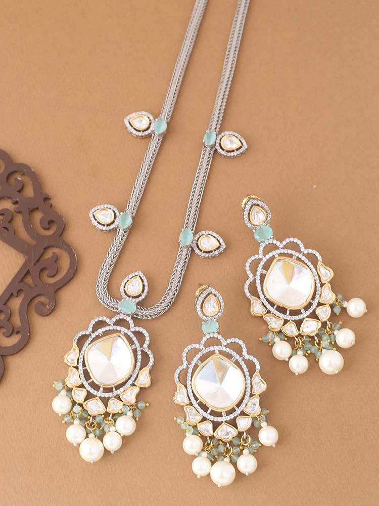 Antique Mint Catherine Zirconia Jewellery Set - EOSS - Image 3