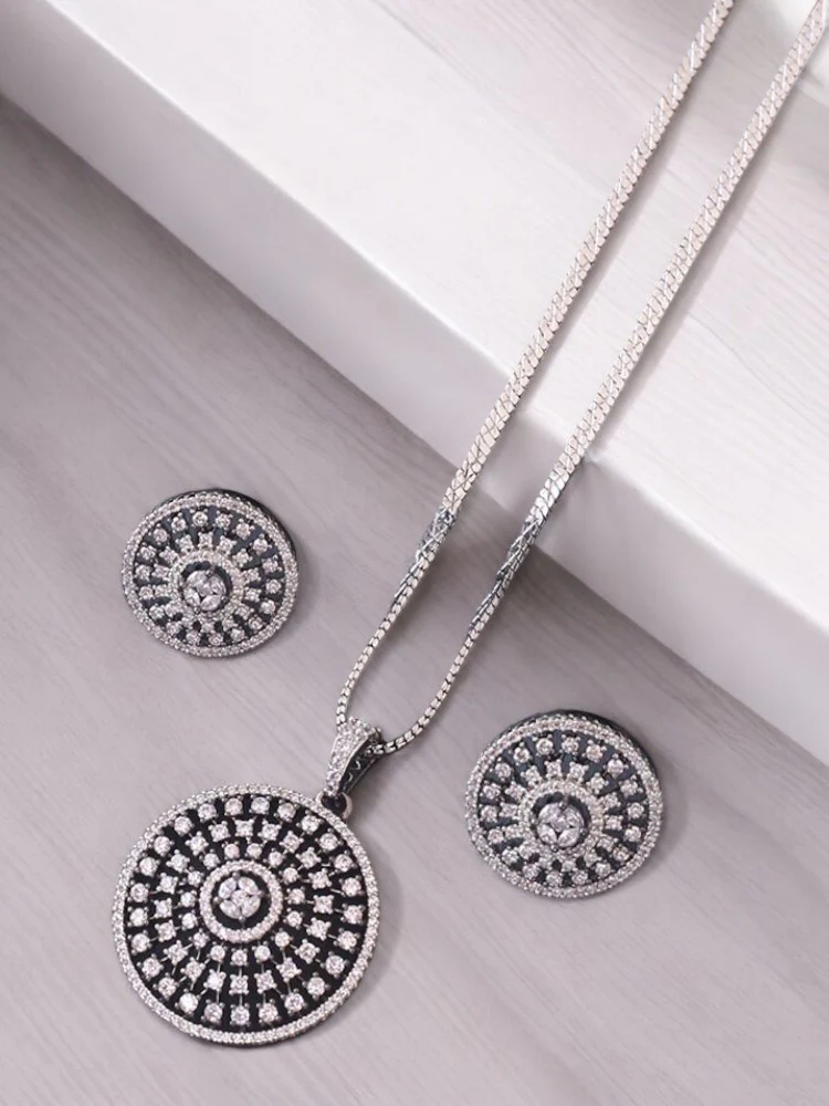 Antique Sage Pendant Set - Image 2