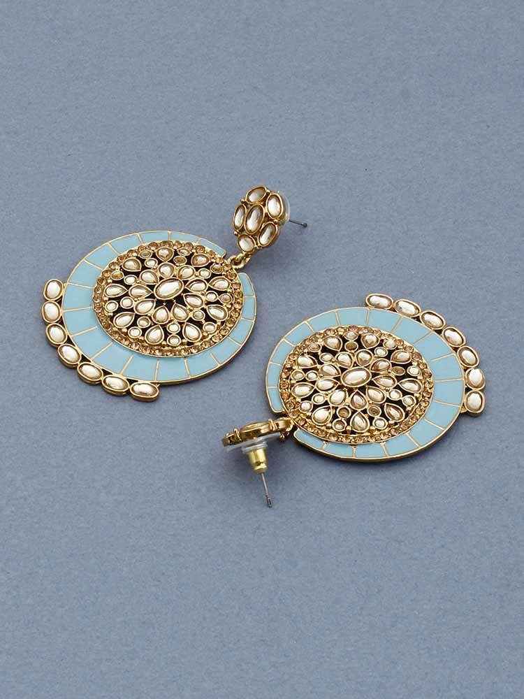 Turquoise Sameera Chandbalis - Image 4