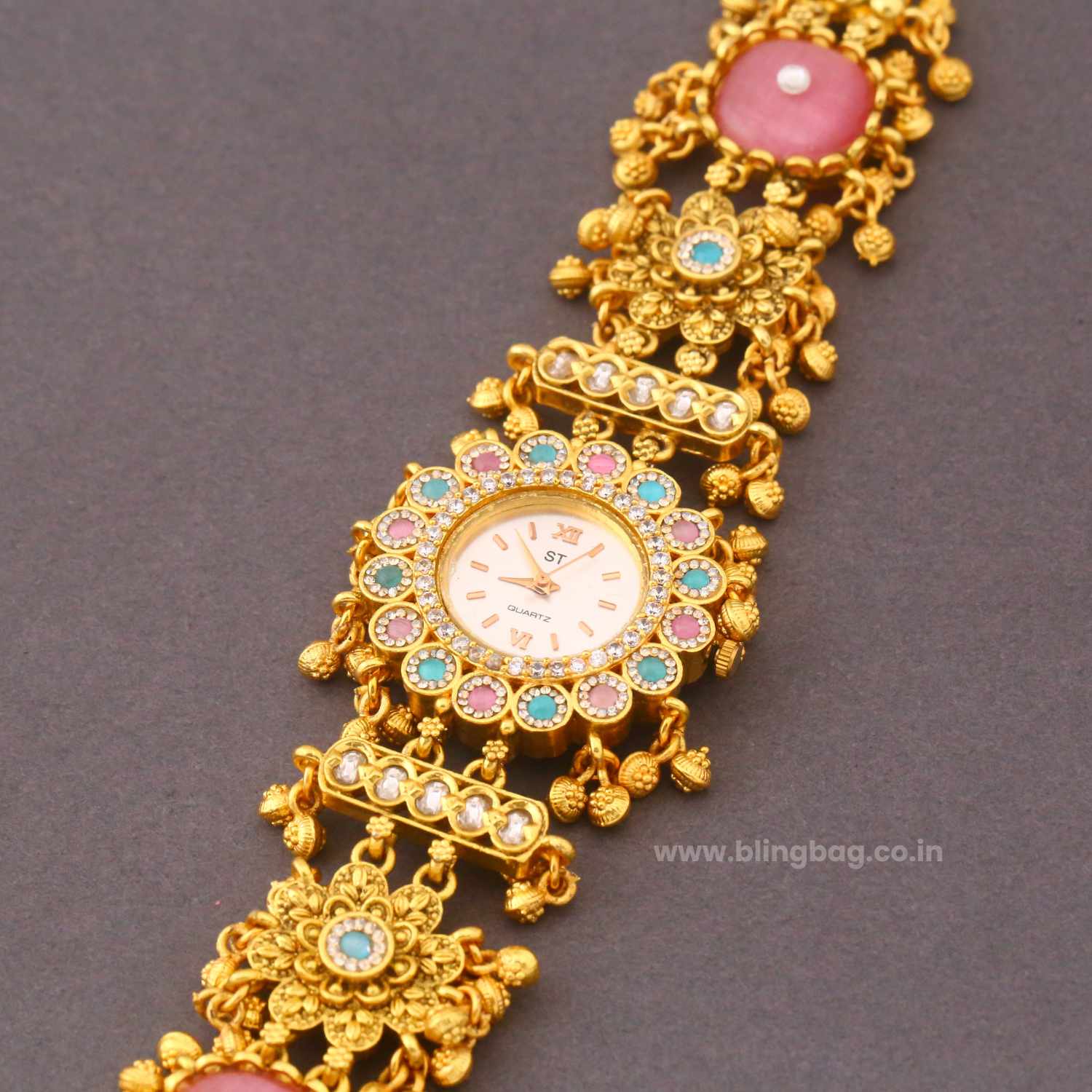 BlingBag Blush Kavyani Heritage Bracelet Watch - Image 3