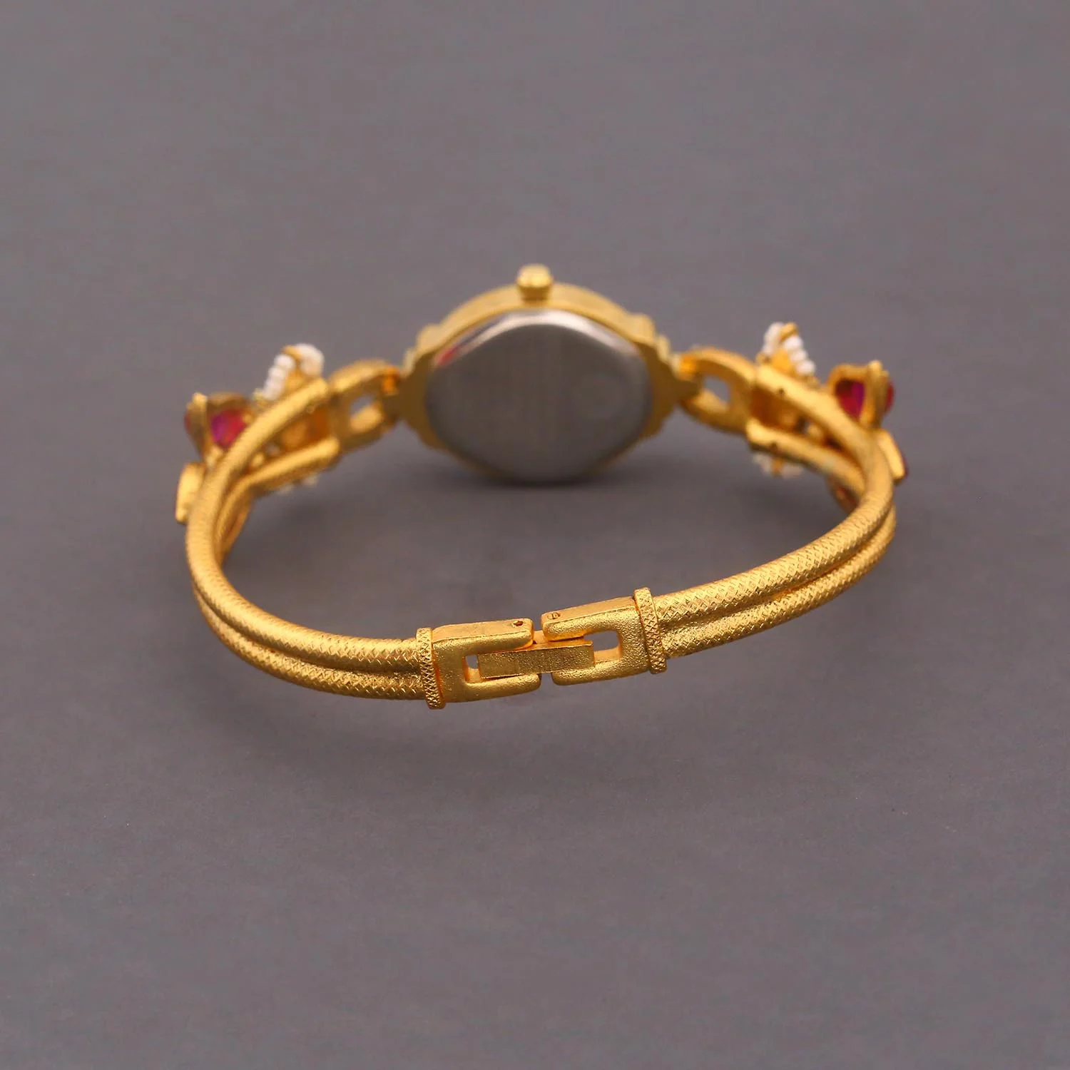 Blingbag Lotus Roman Charm Gold Bracelet Watch - Image 7