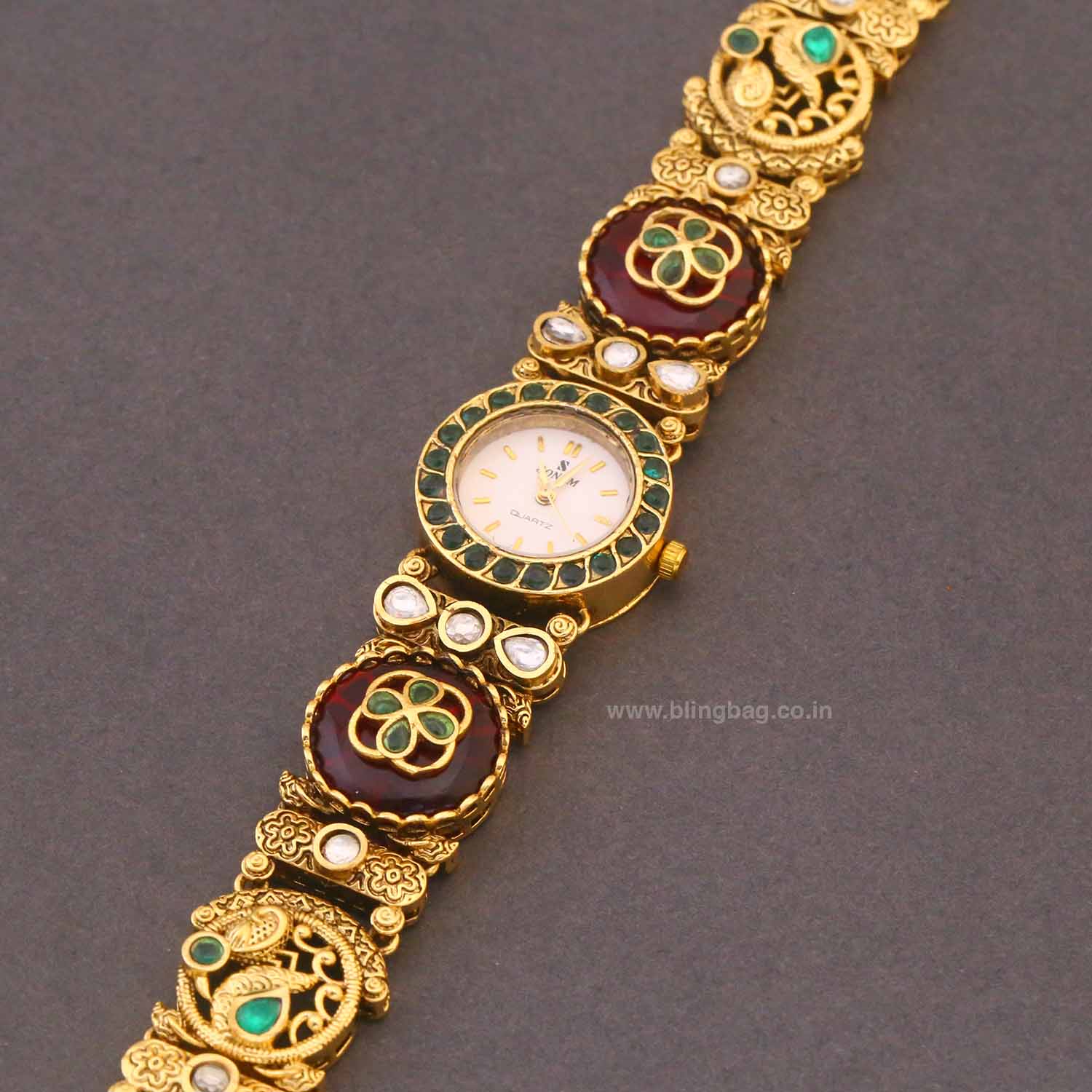 Blingbag Maroon Maharani Edition Watch - Image 4