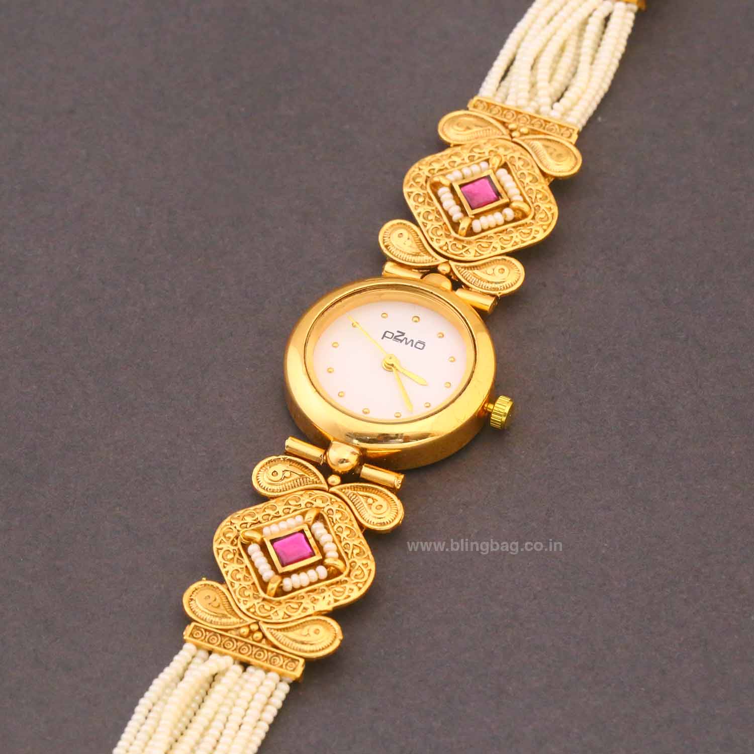 Blingbag Meher Pearl Watch - Image 4
