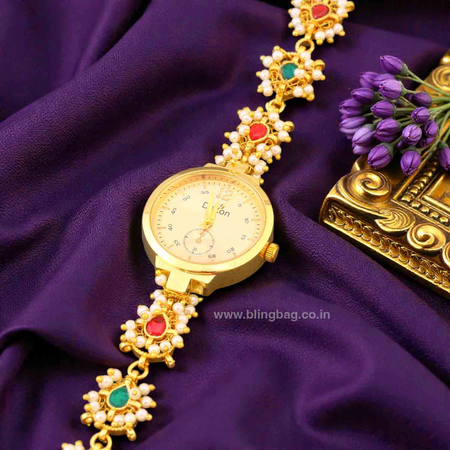 Blingbag Shehnai Pearl Watch - Image 3