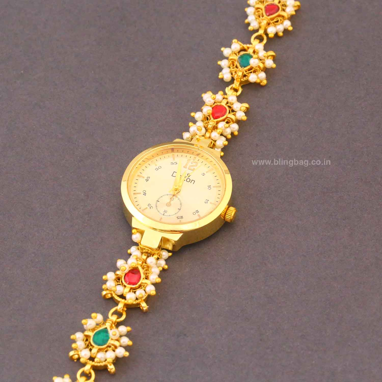 Blingbag Shehnai Pearl Watch - Image 5