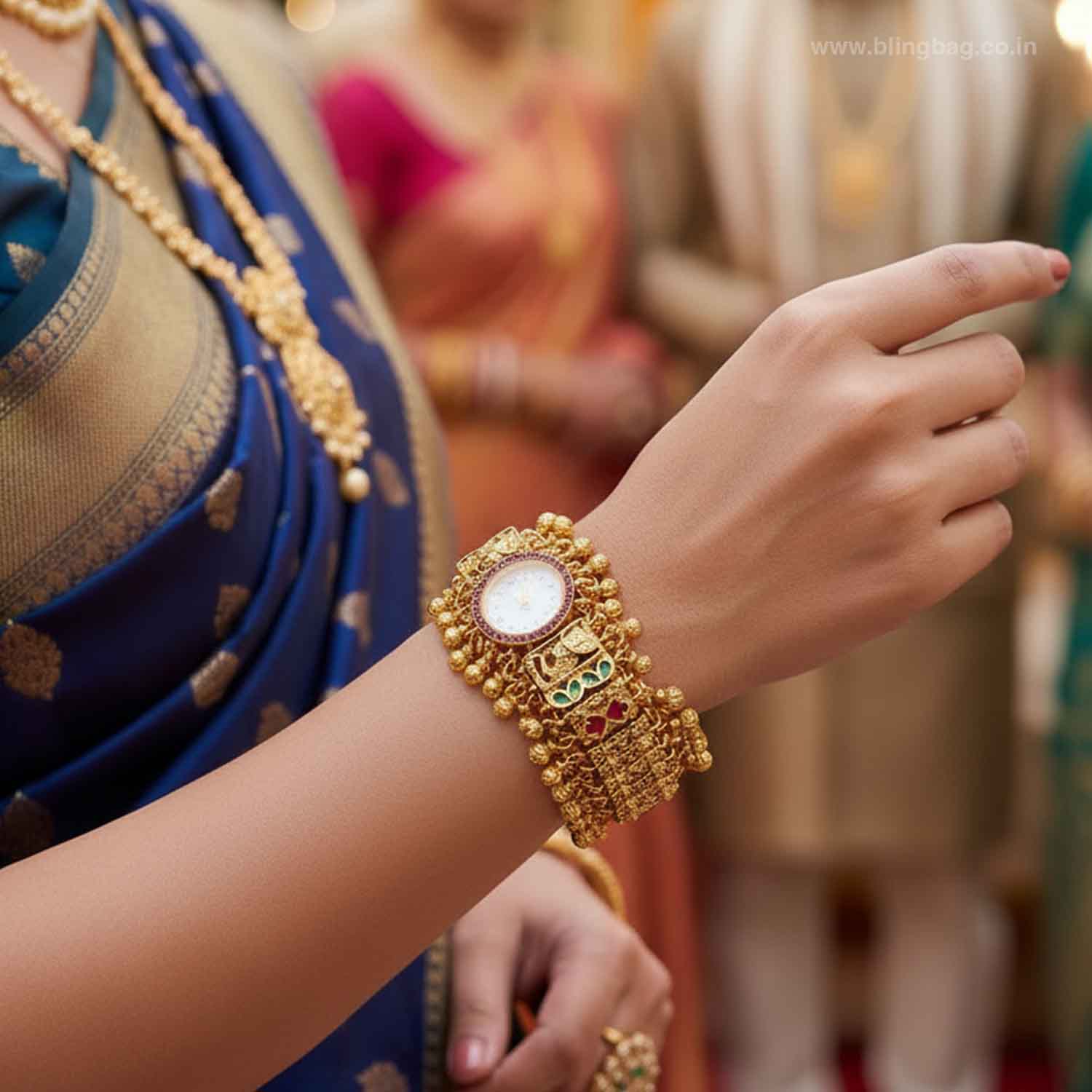 BlingBag Veena Bracelet Watch - Image 2