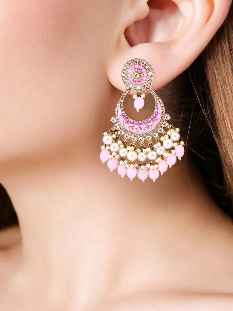 Blush Aanshi Chandbalis - Image 2