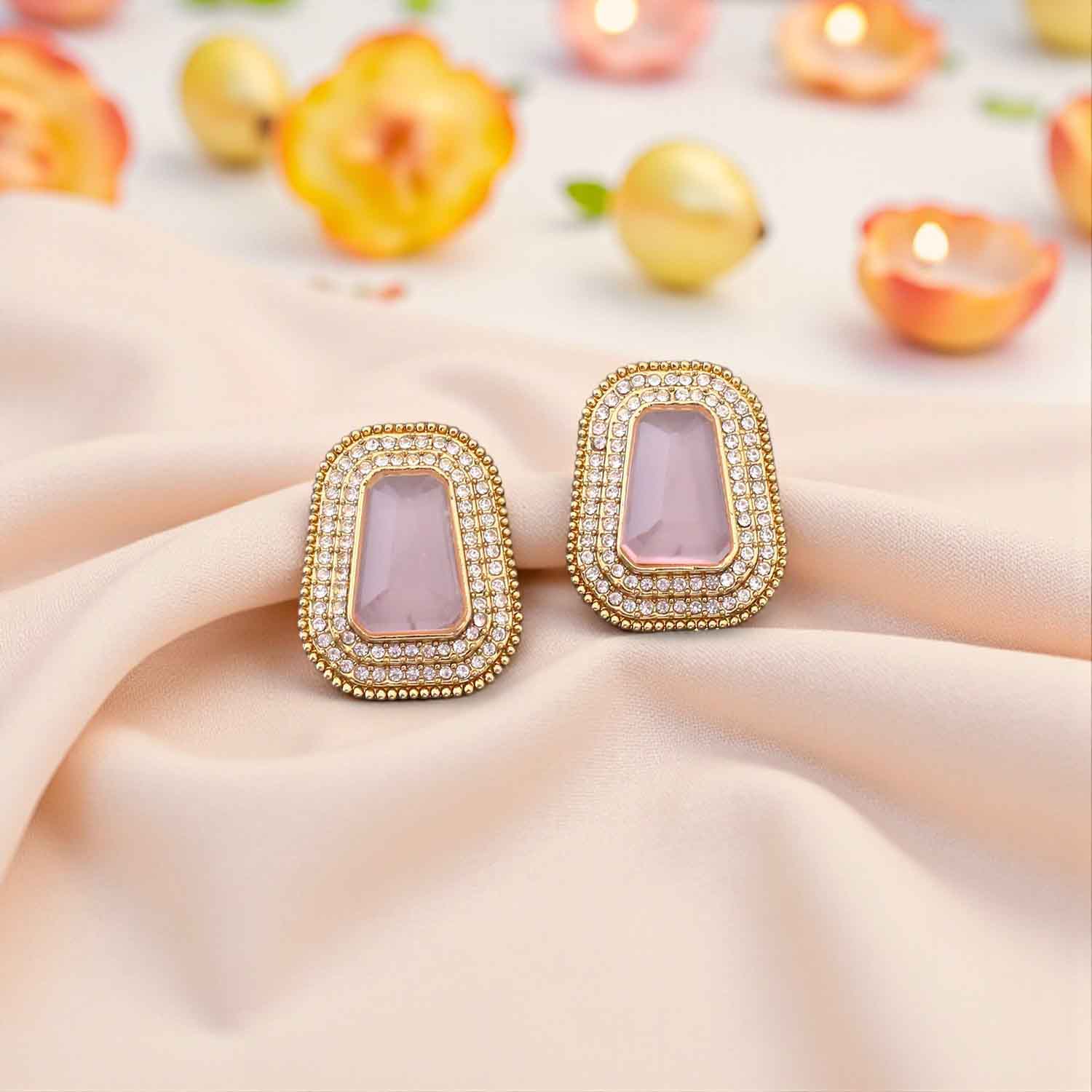 Blush Aastha Studs - Image 2
