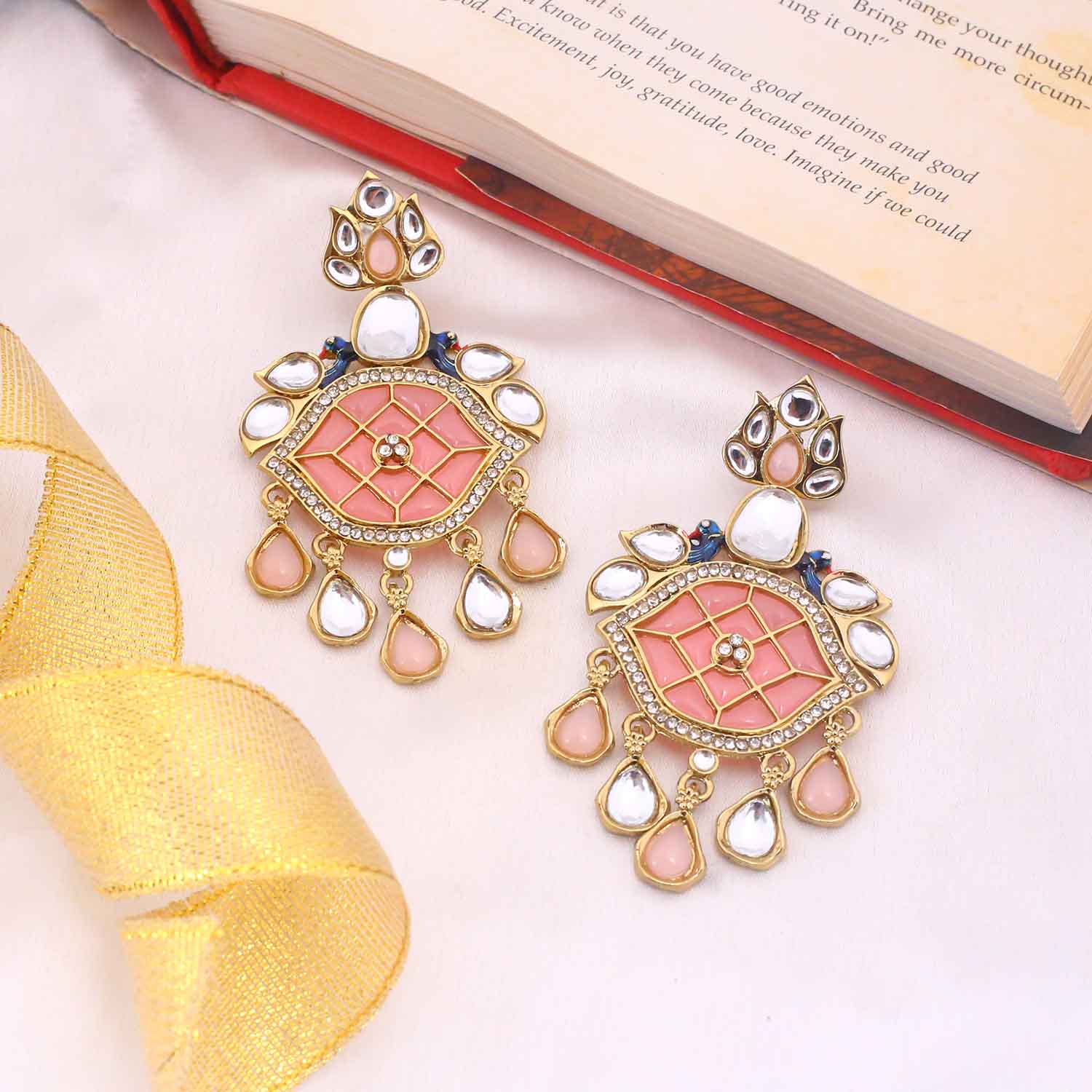 Blush Abiyaa Danglers - Image 2