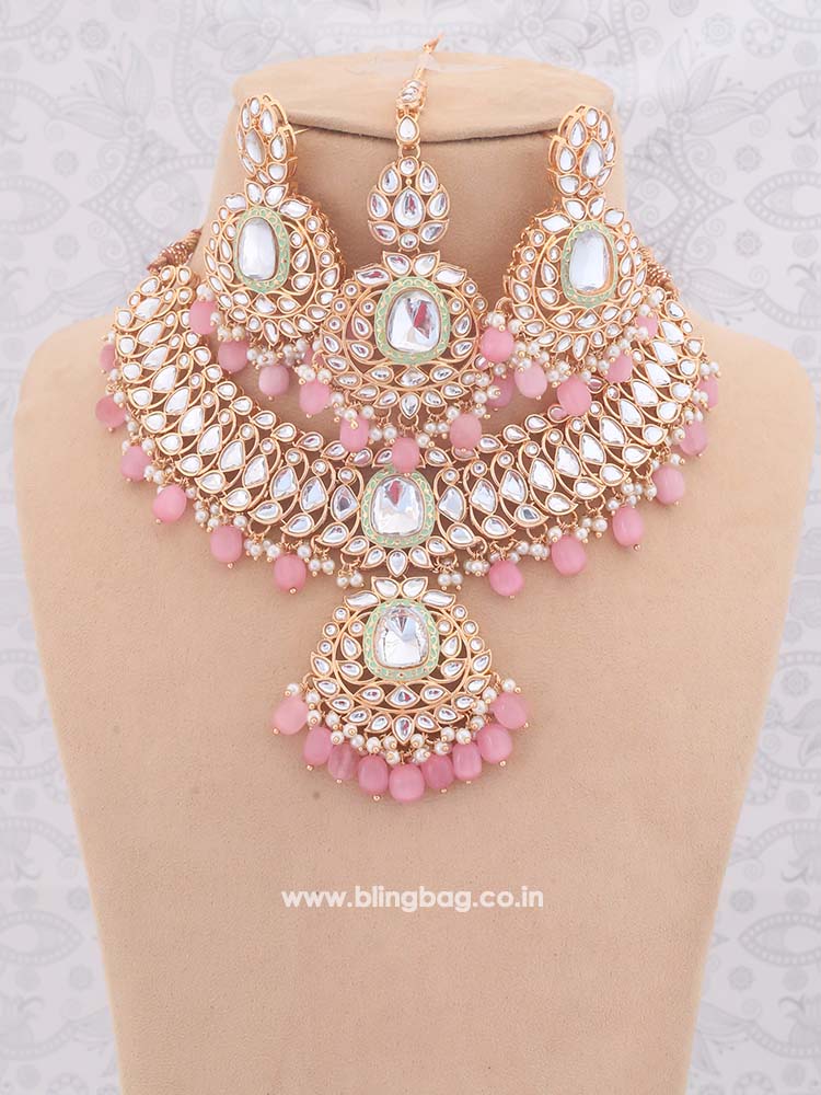Blush Aigiri Jewellery Set
