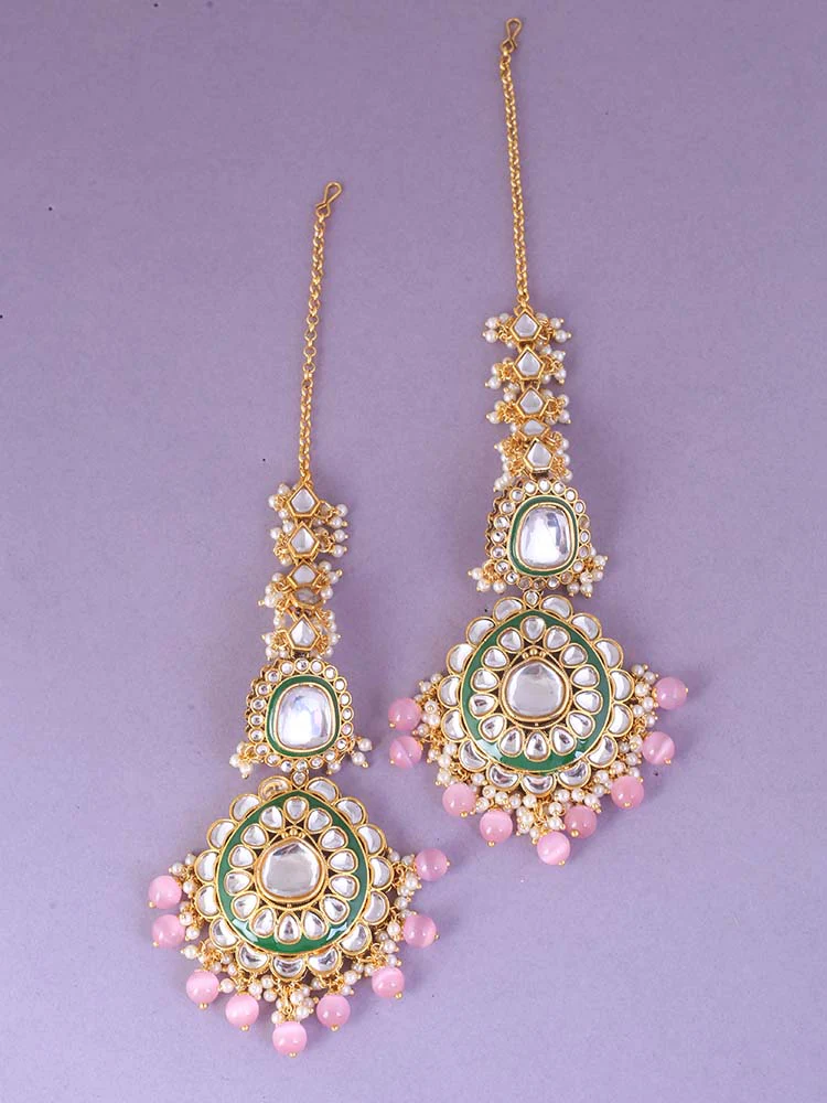 Blush Aishwarya Bridal Jewellery Set - Image 7