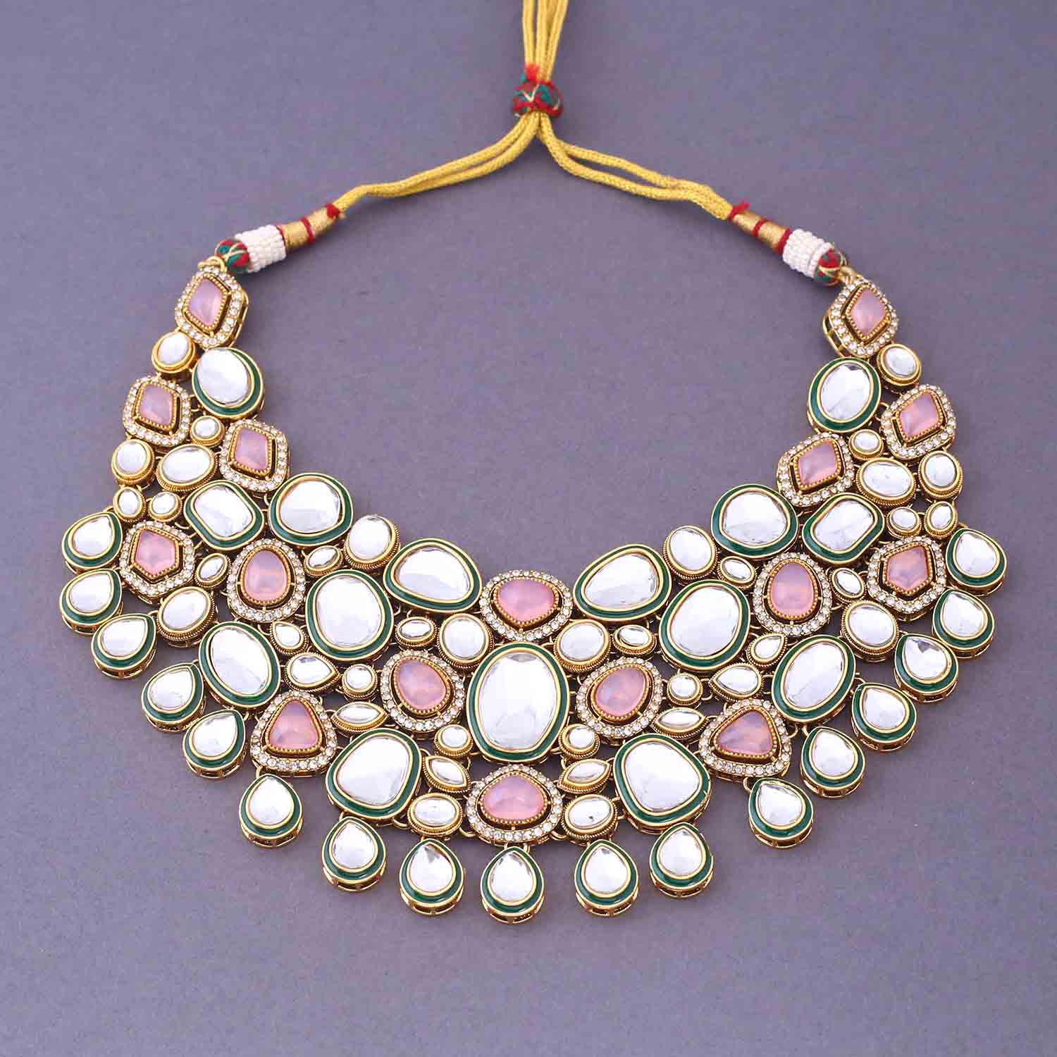 Blush Arana Bridal Jewellery Set - Image 3