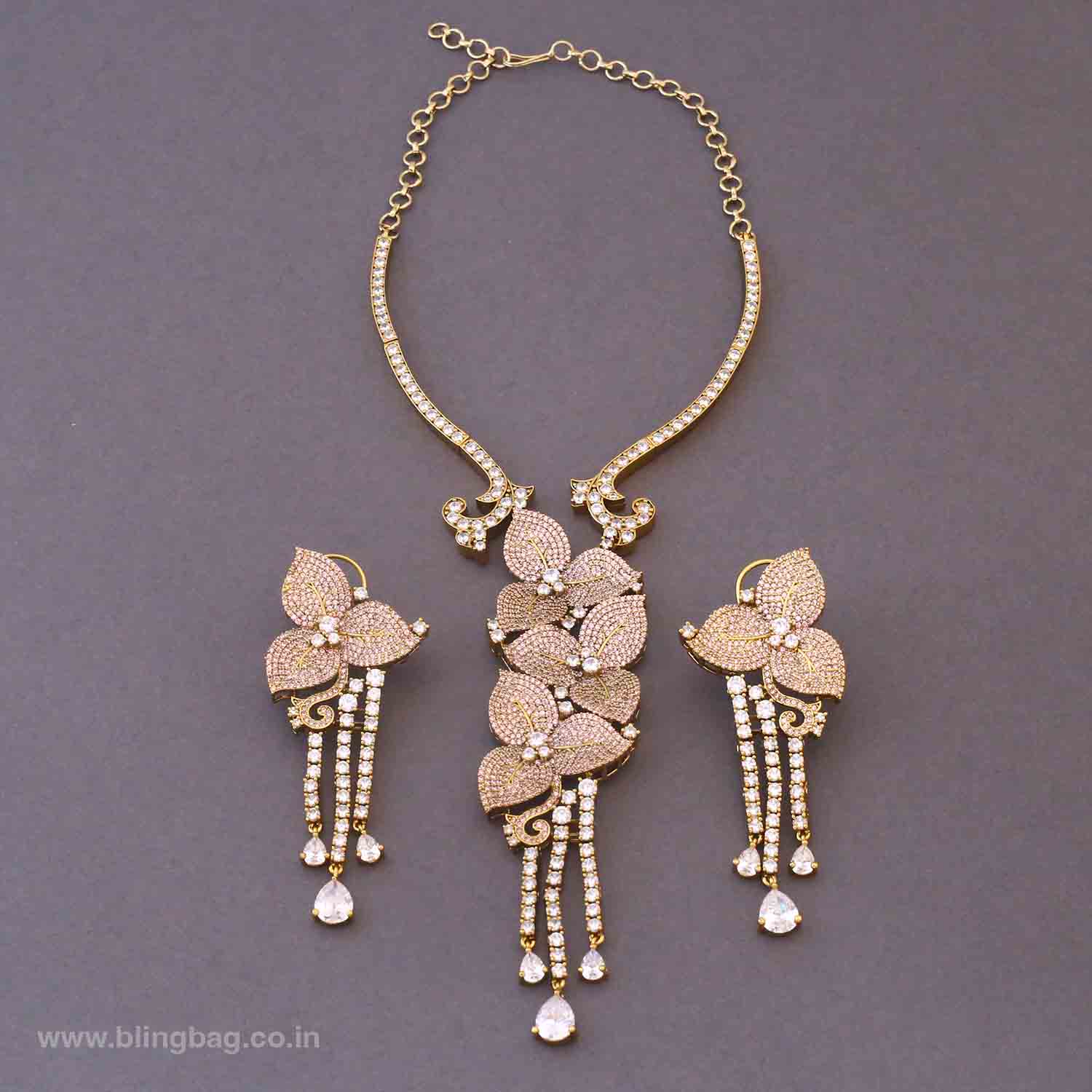 Blush Camilason Victorian Jewellery Set- New Arrivals - Image 4