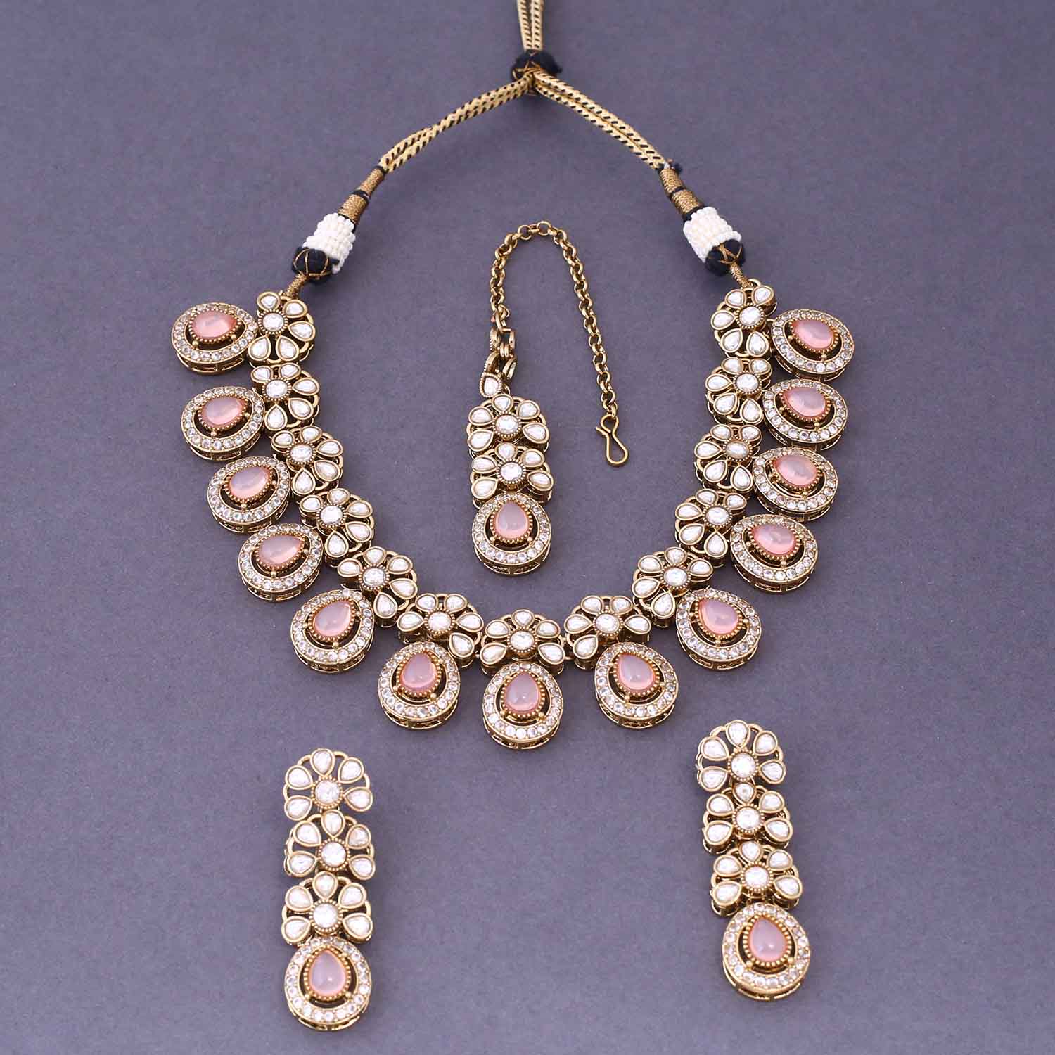 Blush Darcey Victorian Jewellery Set- New Arrival - Image 3
