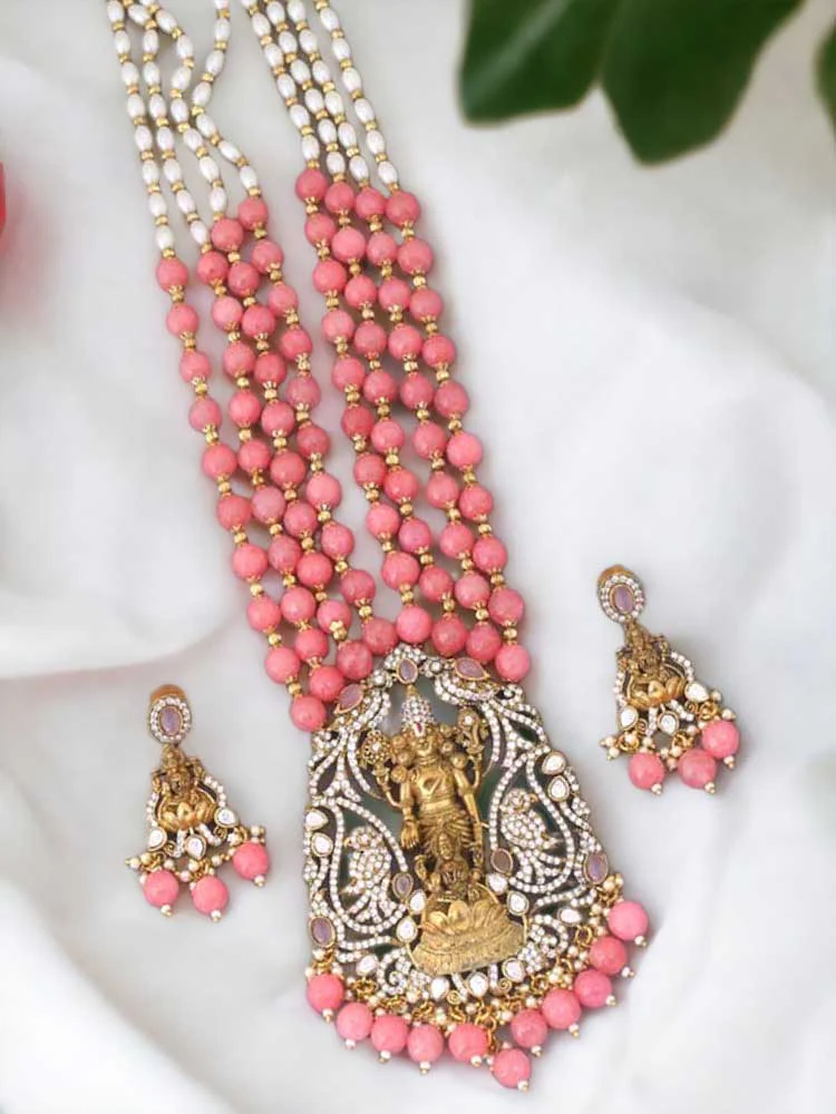 Blush Durga Jewellery Set - Image 2