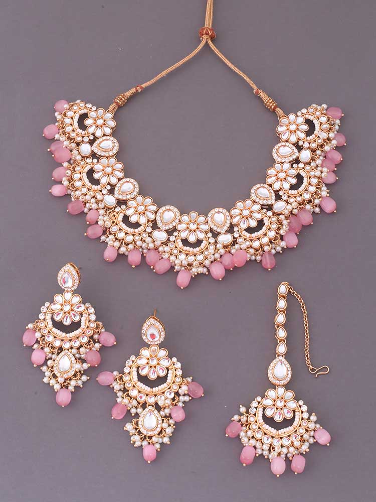 Blush Gyanti Jewellery Set - Image 3