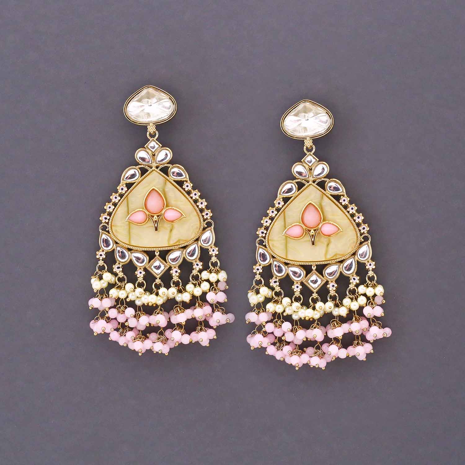 Blush Hadiya Danglers - Image 2