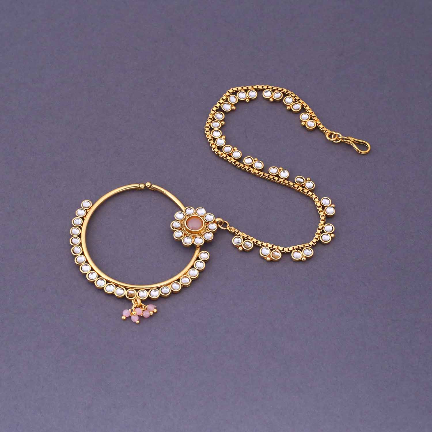 Blush Ishaya Bridal Jewellery Set - Image 9