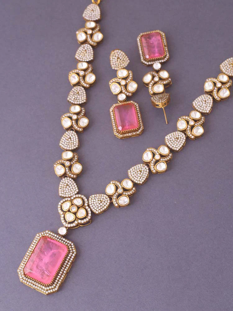 Blush Katherine Zirconia Jewellery Set - Image 4