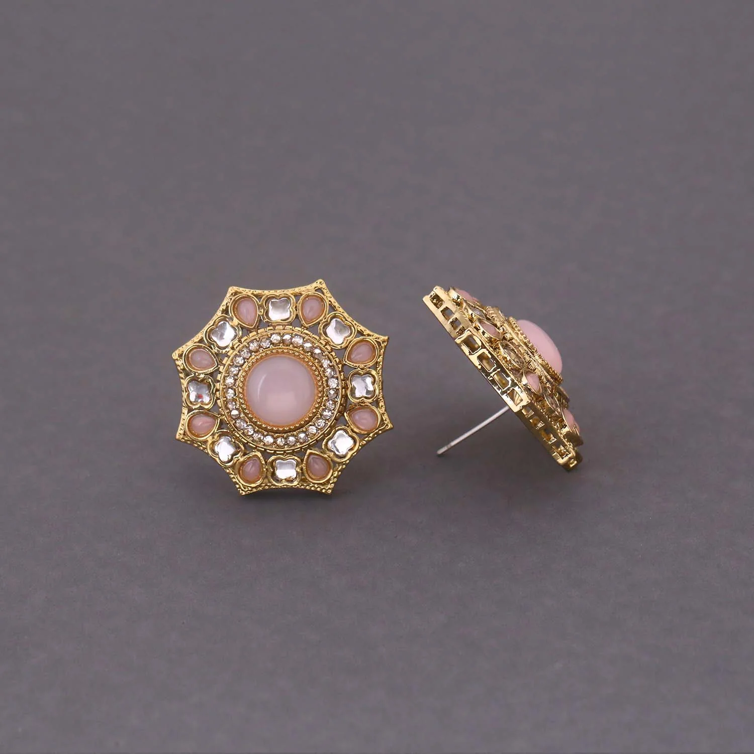 Blush Khinara Studs - Image 3