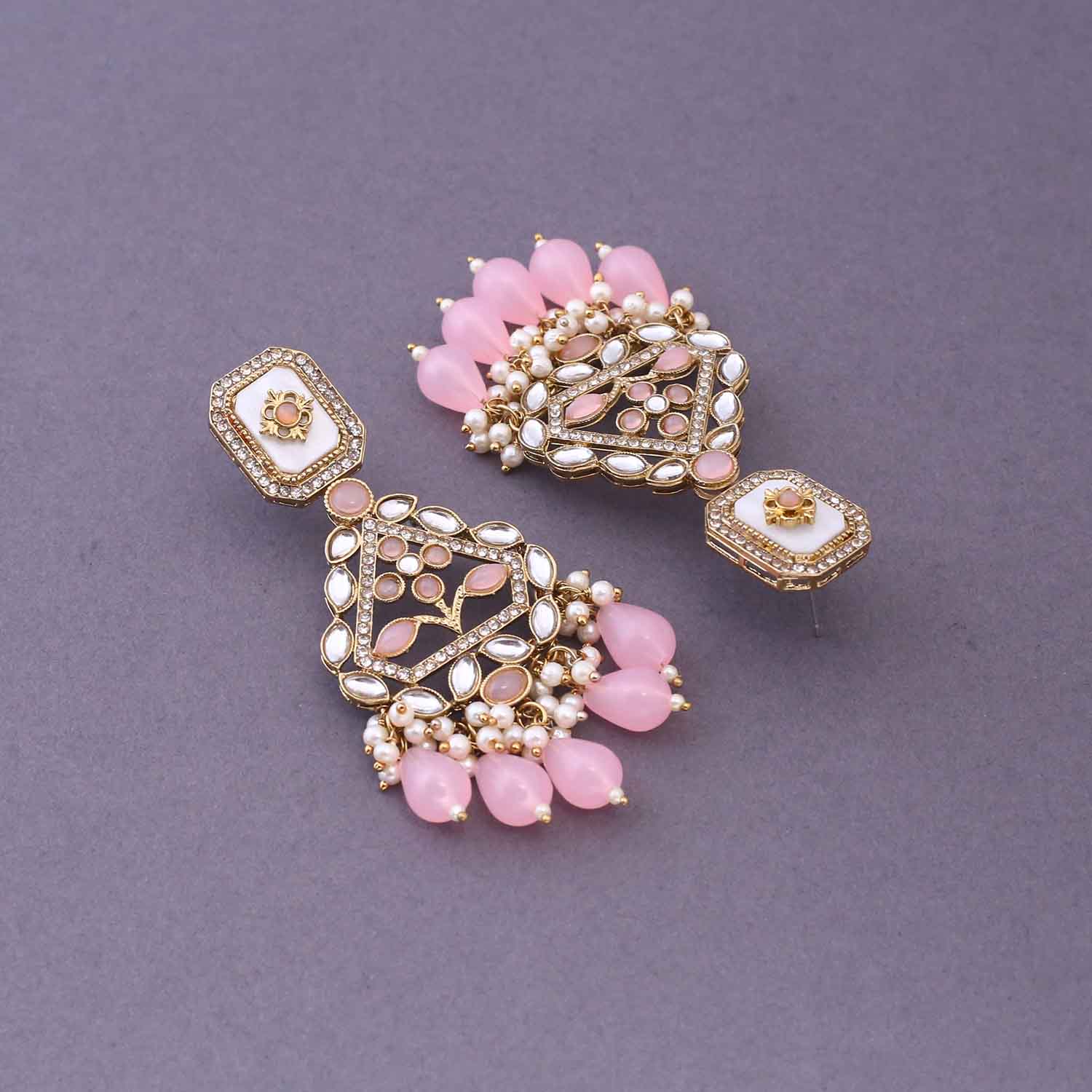 Blush Madhuka Danglers - Image 4