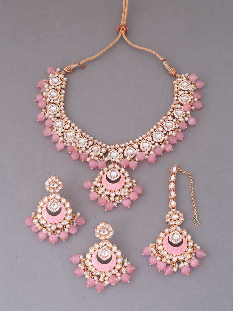 Blush Nikul Jewellery Set - Image 3