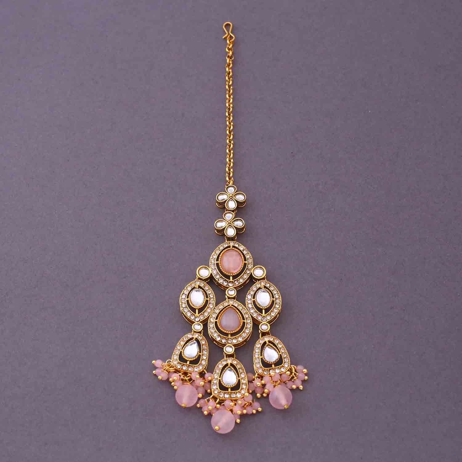 Blush Vihaani Bridal Jewellery Set - Image 6