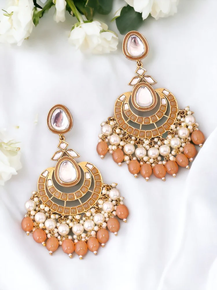 Brown Upasana Chandbalis - EOSS