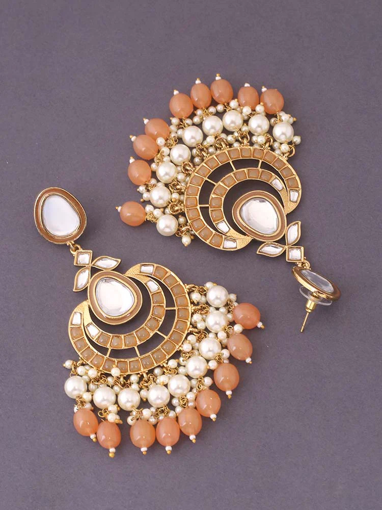 Brown Upasana Chandbalis - EOSS - Image 3