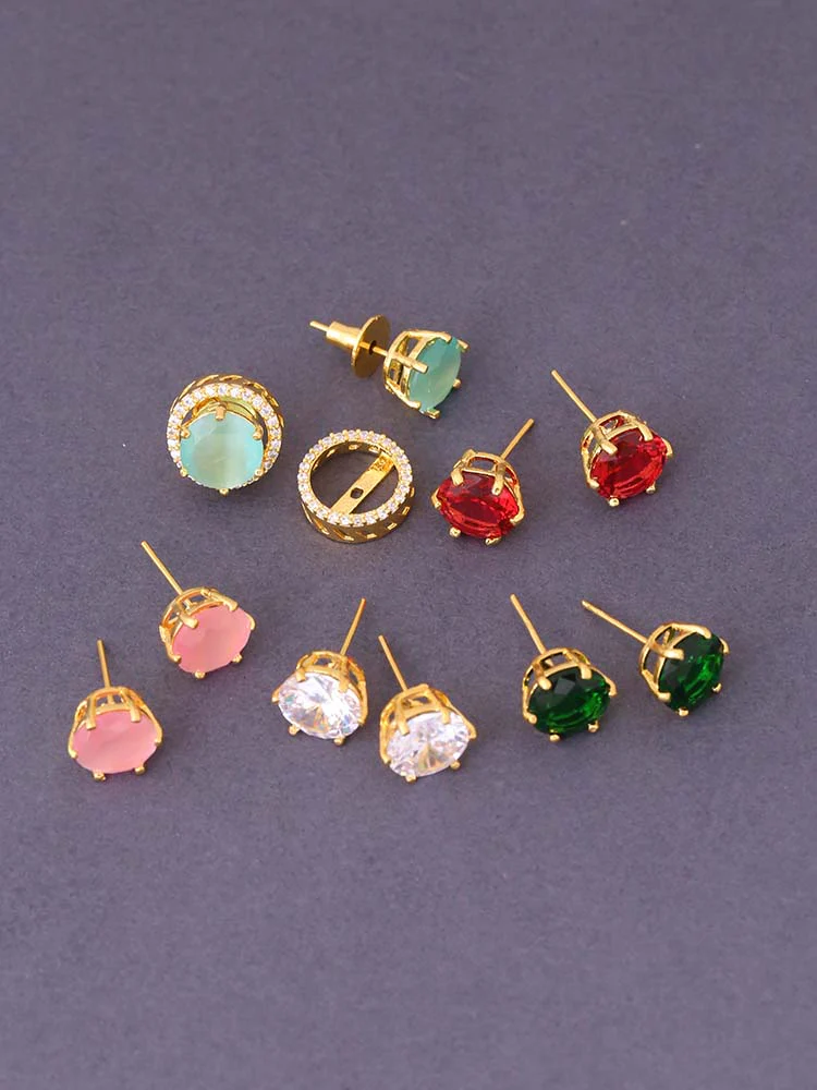 Multicolor Ignazia Studs - Image 3