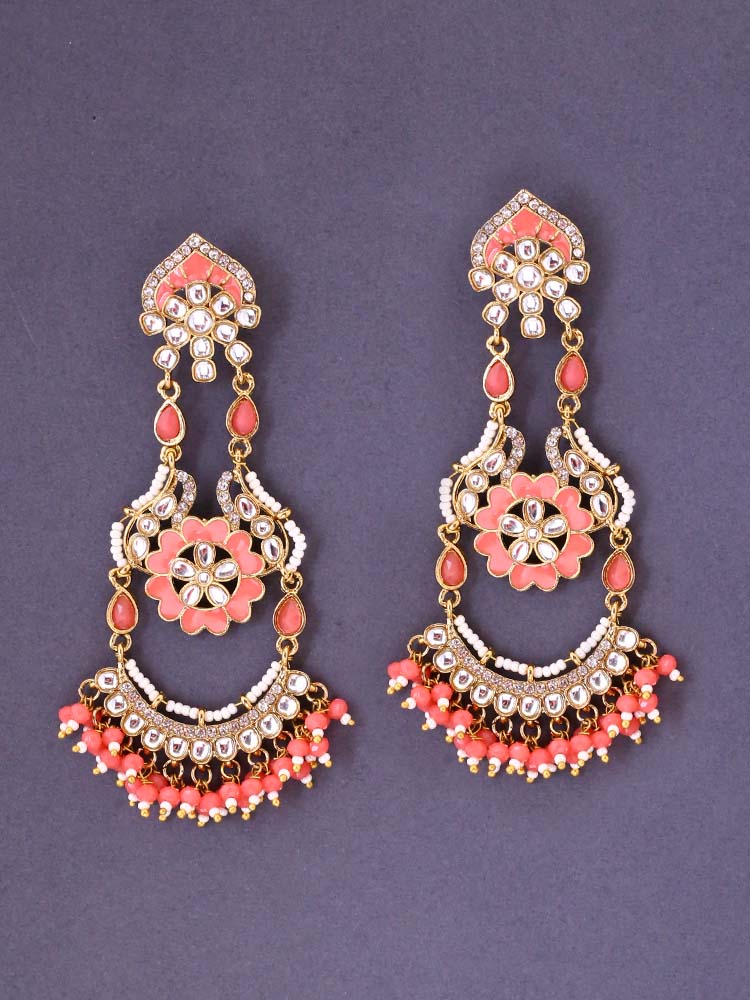 Coral Dia Chandbalis - Image 3