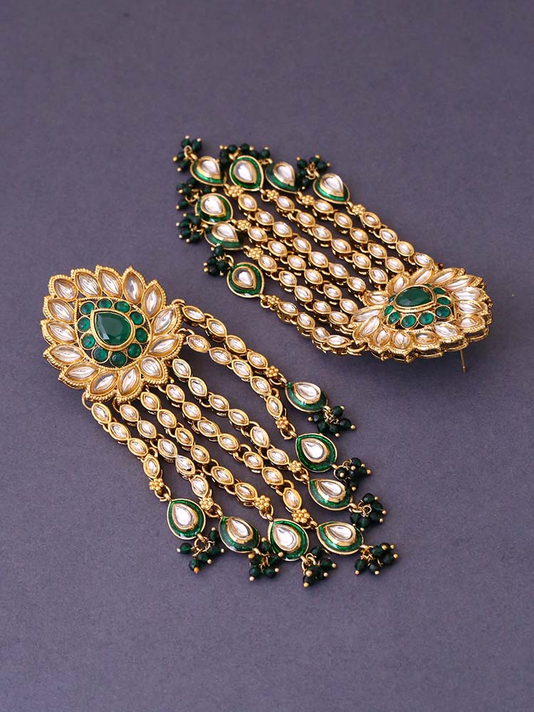 Emerald Aadvika Tassels - Image 4