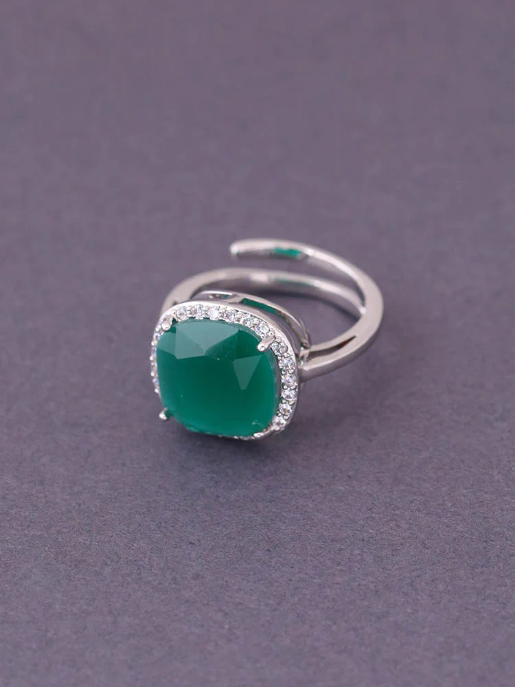 Emerald Aggeliki Adjustable Ring - Image 3