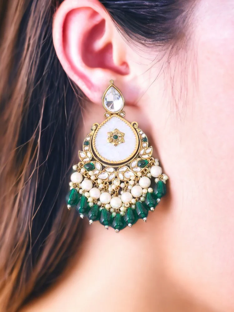 Emerald Amulya Chandbalis - Image 2