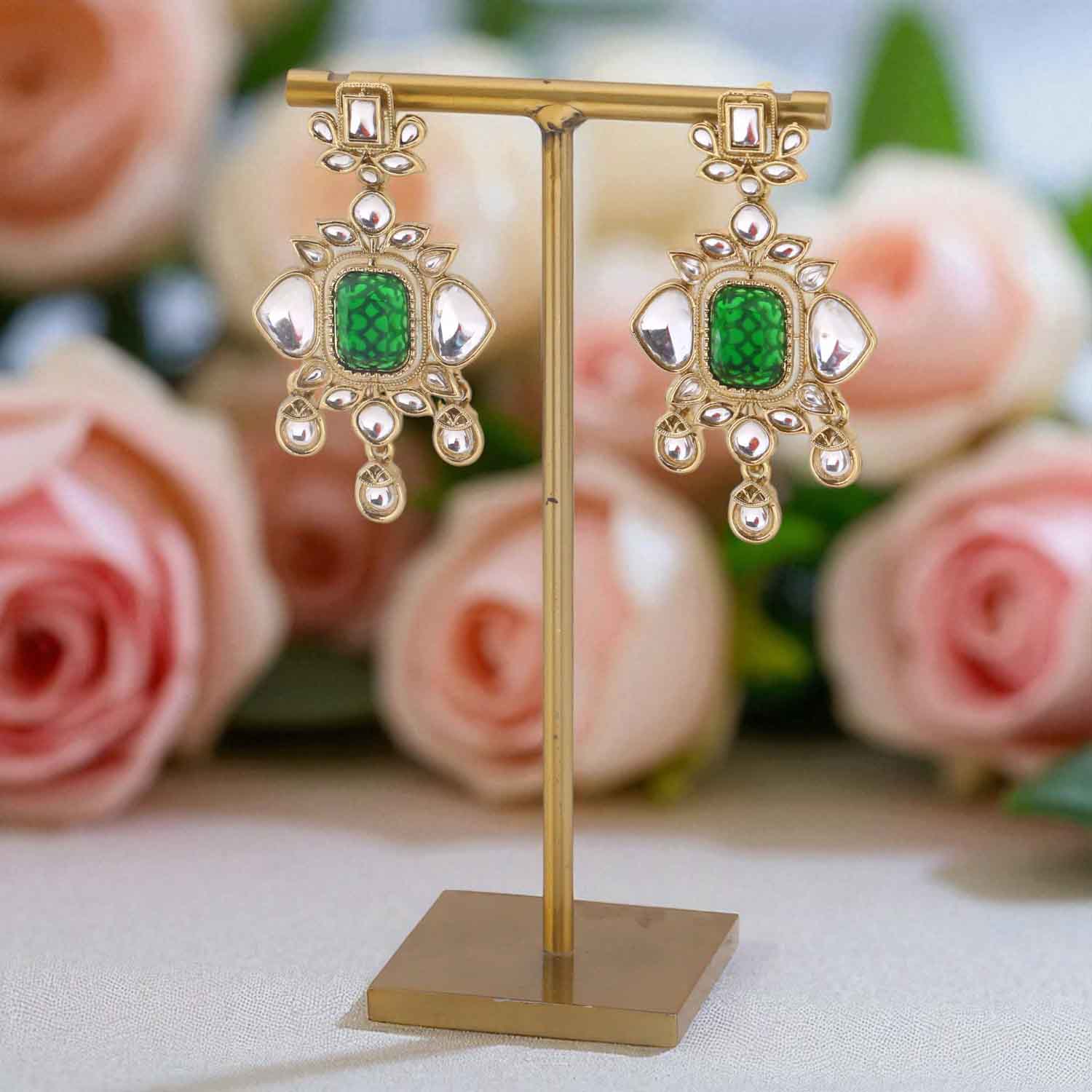 Emerald Ayra Danglers - Image 2