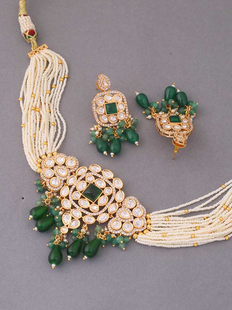 Emerald Castor Jewellery Set - Image 3
