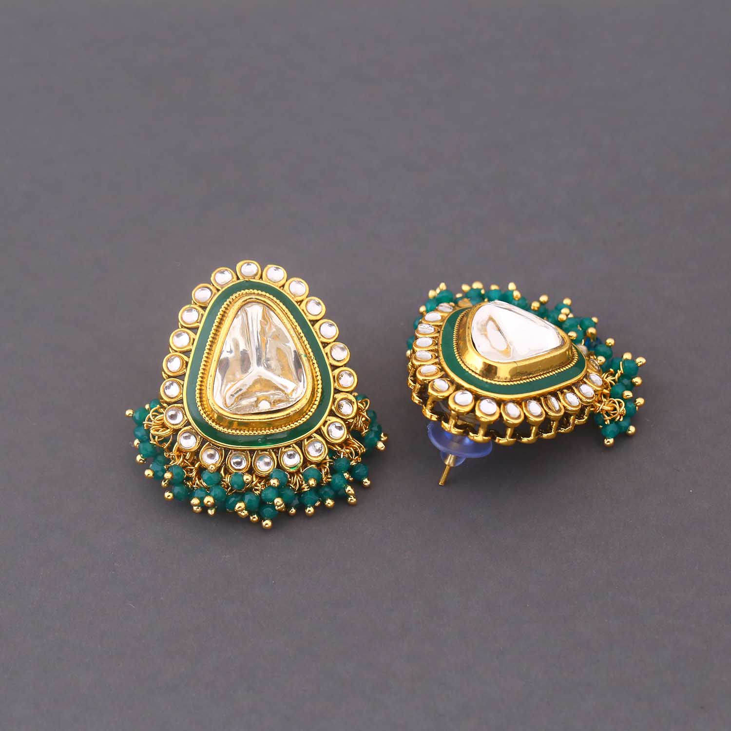 Emerald Charika Studs - Image 4