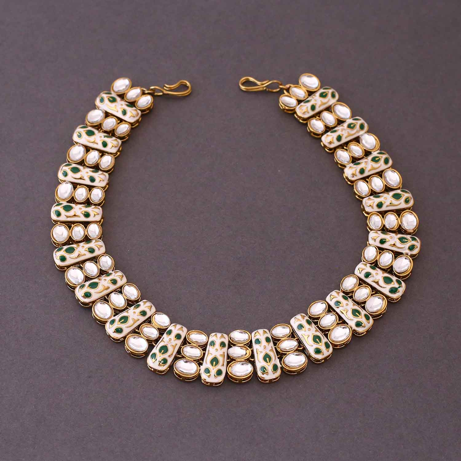 Emerald Gaurika Bridal Jewellery Set - Image 5