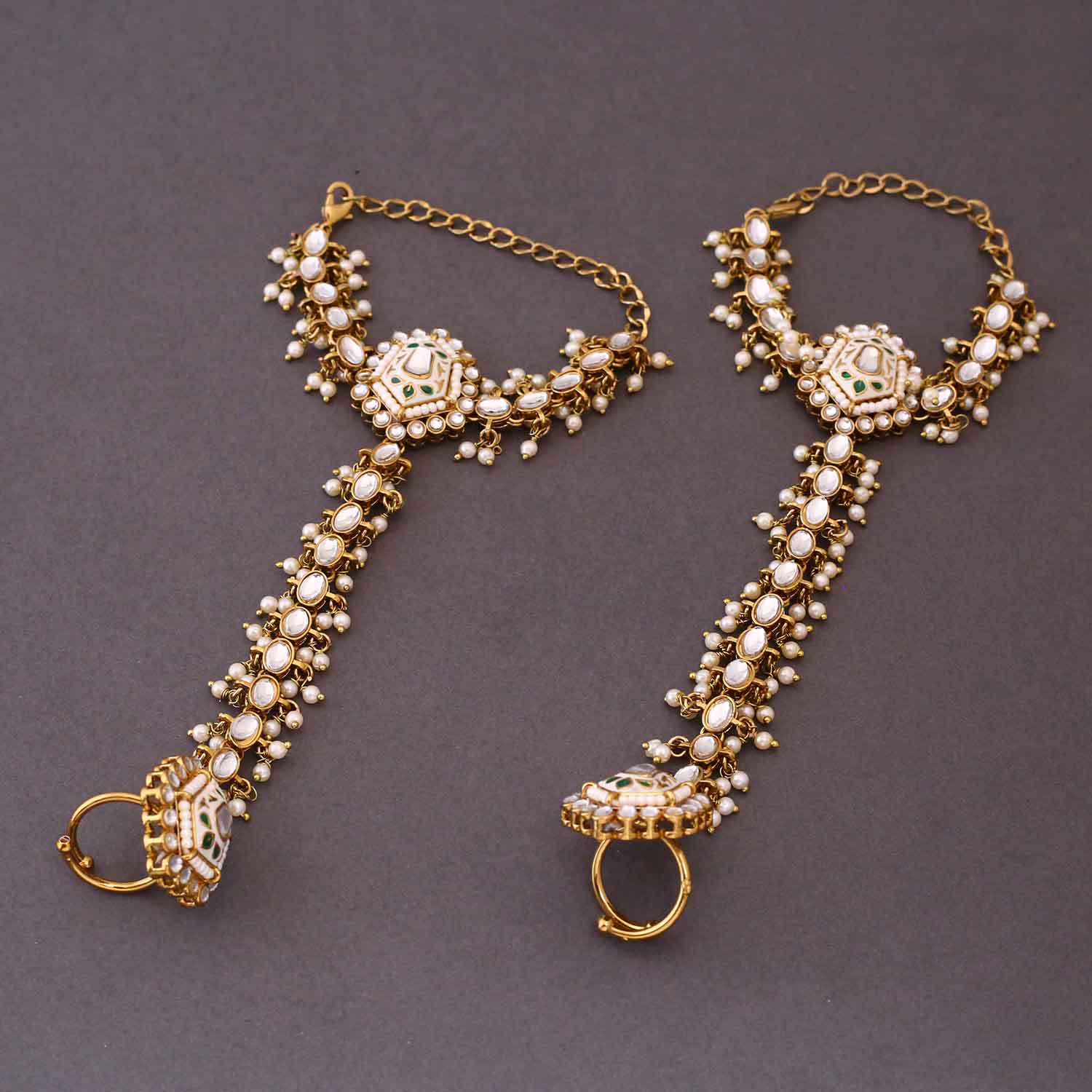 Emerald Gaurika Bridal Jewellery Set - Image 8