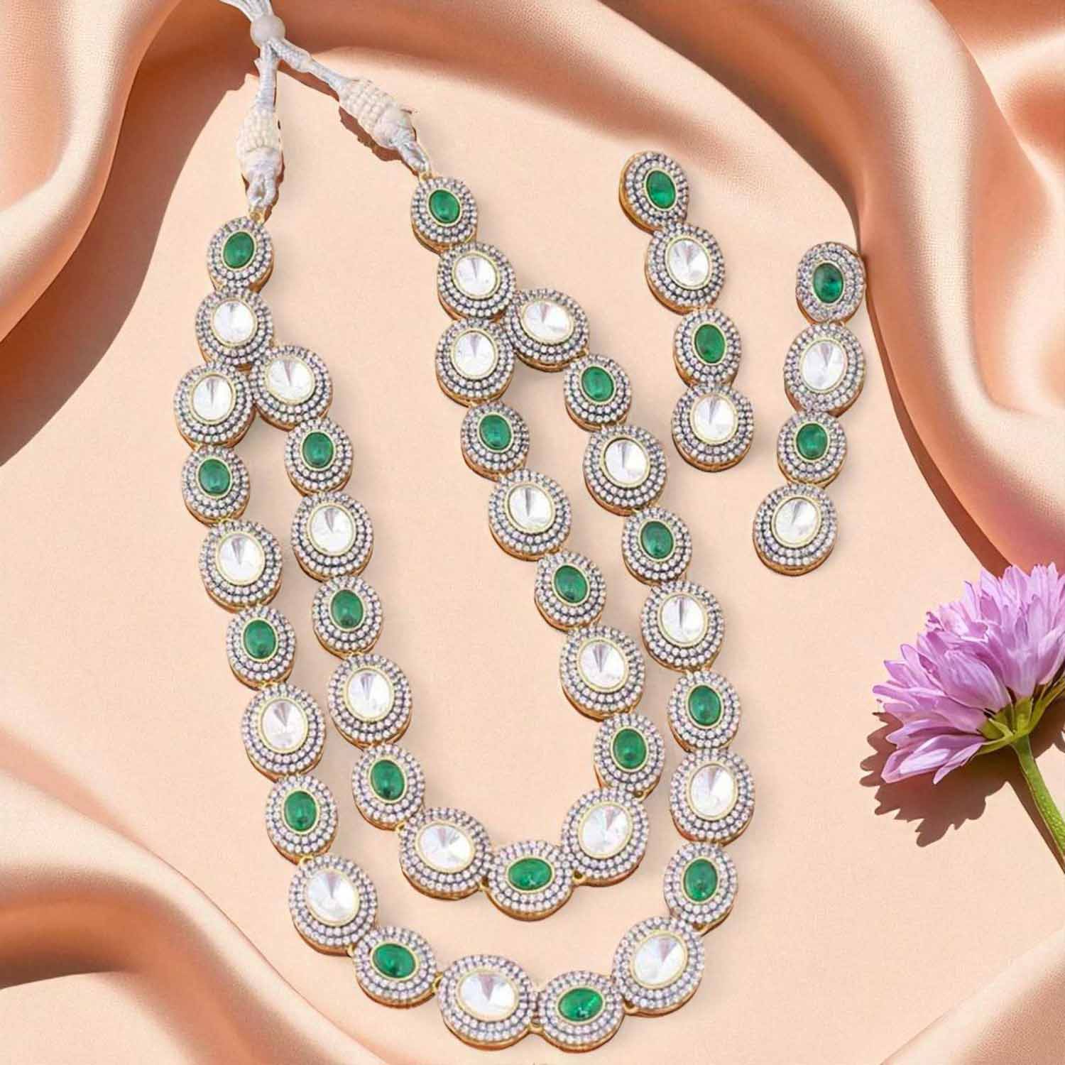 Emerald Hattie Zirconia Jewellery Set - EOSS - Image 2