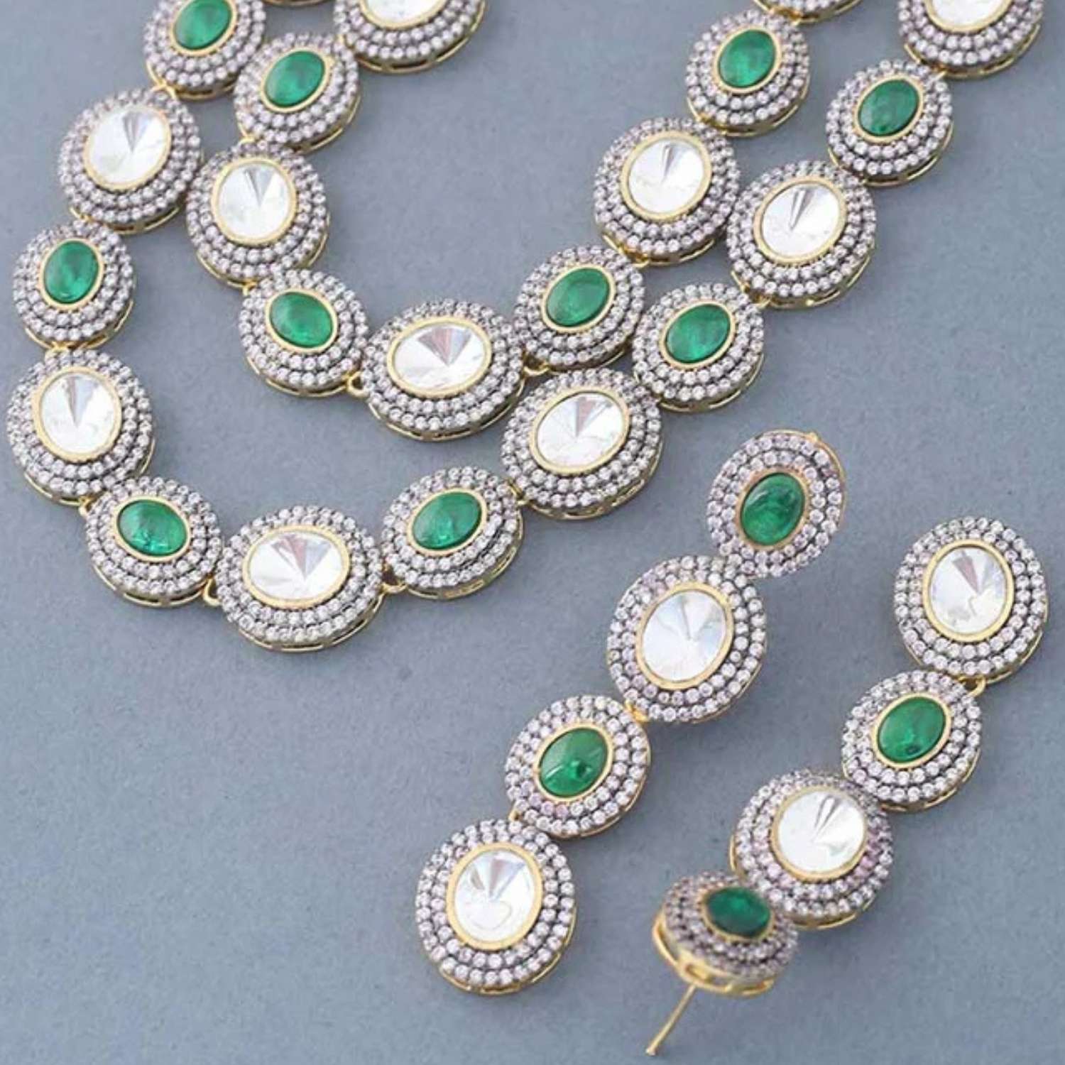 Emerald Hattie Zirconia Jewellery Set - EOSS - Image 4