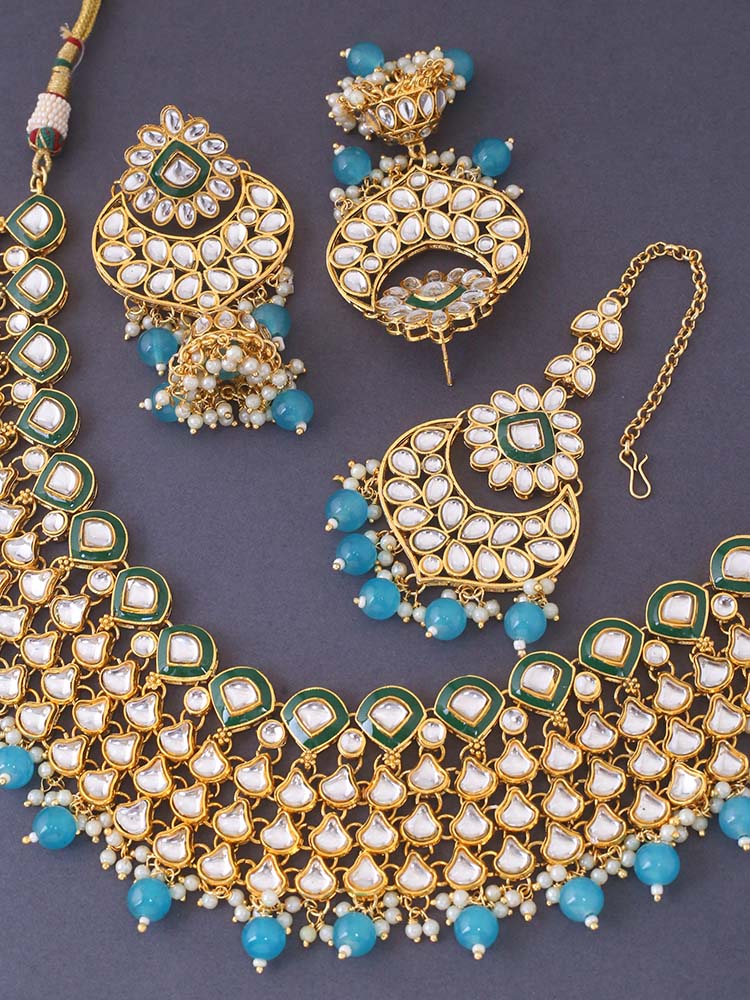 Turquoise Jurilaya Jewellery Set - Image 5