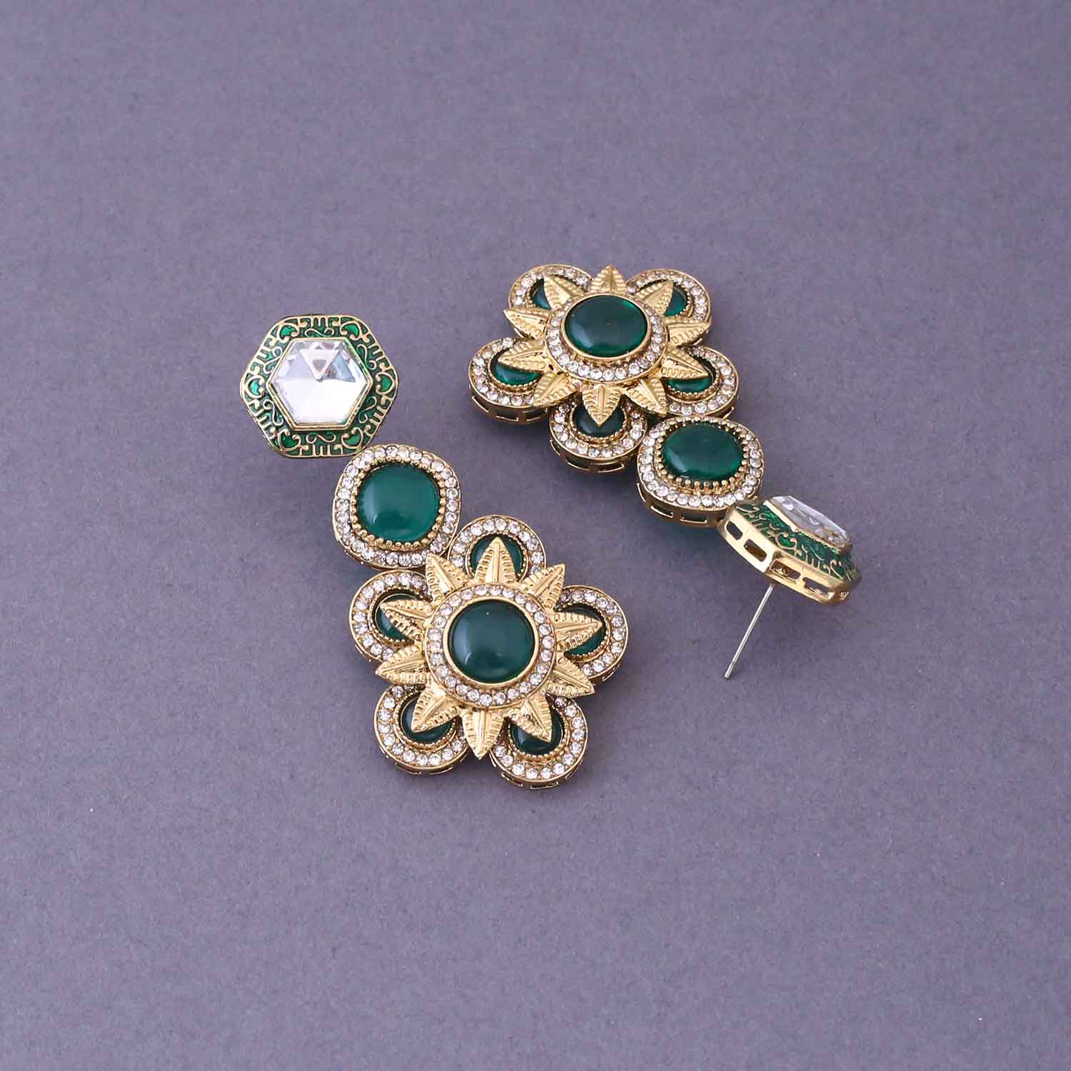 Emerald ManavI Danglers - Image 4