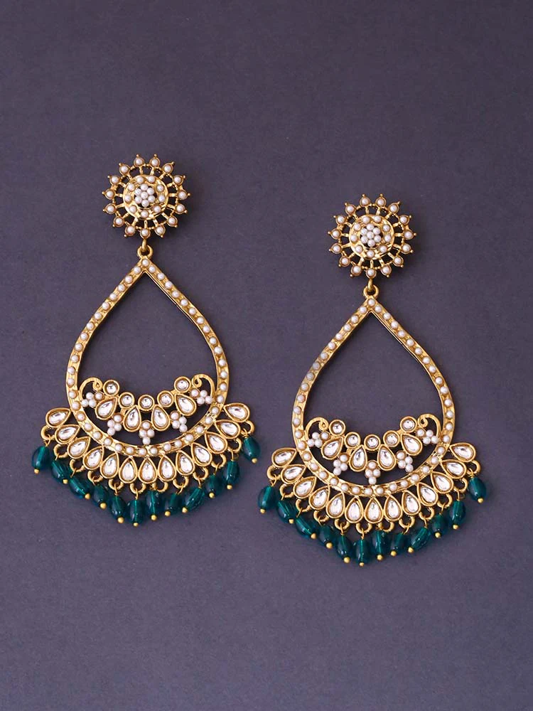 Emerald Mishti Chandbalis - Image 3