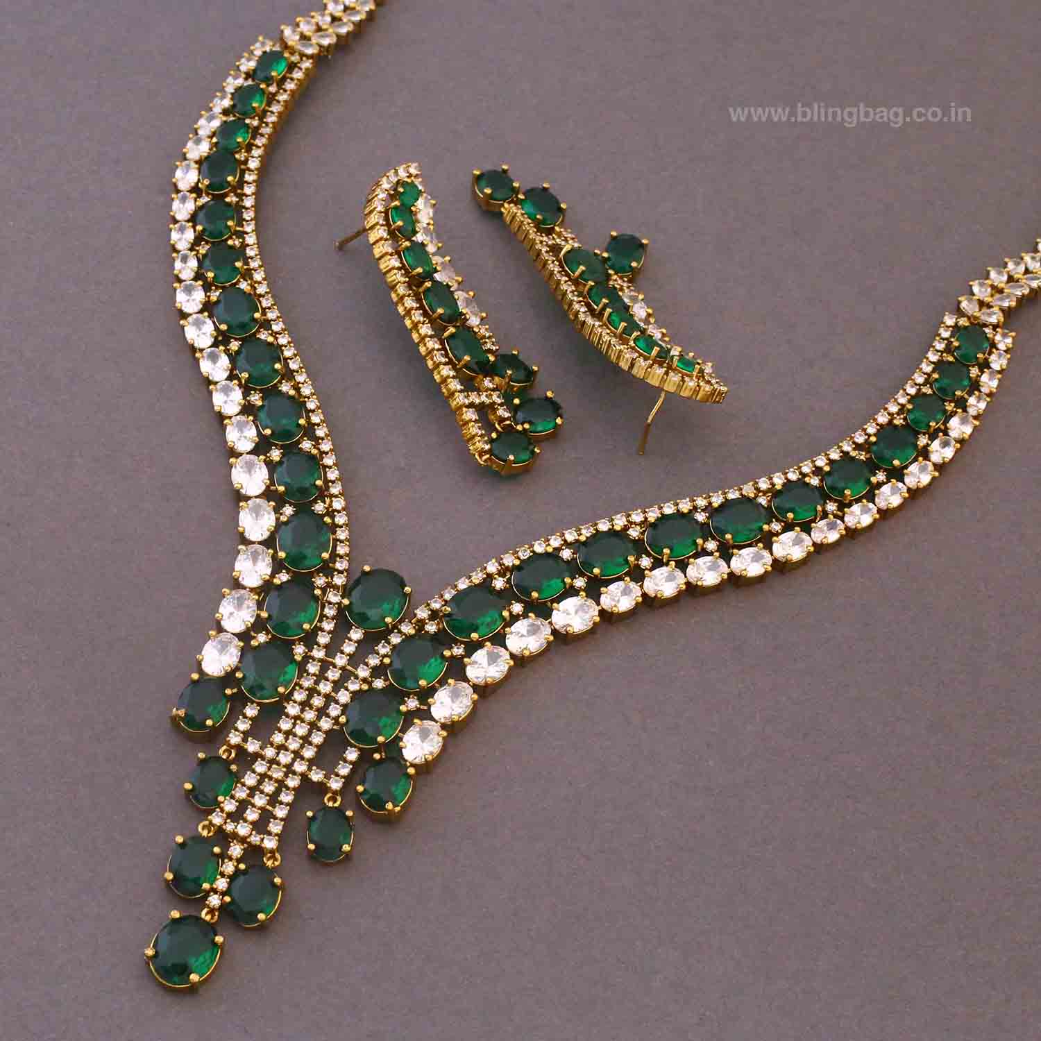 Emerald Niela Hasli Victorian Jewellery Set- New Arrivals - Image 5