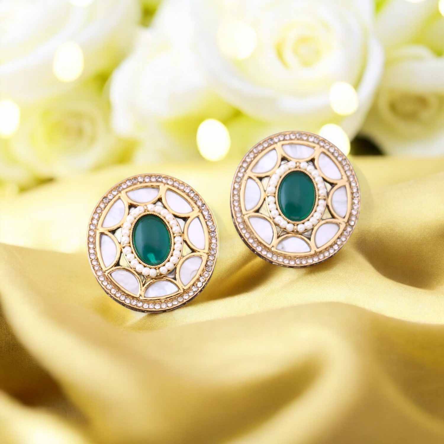 Emerald Raanu Studs