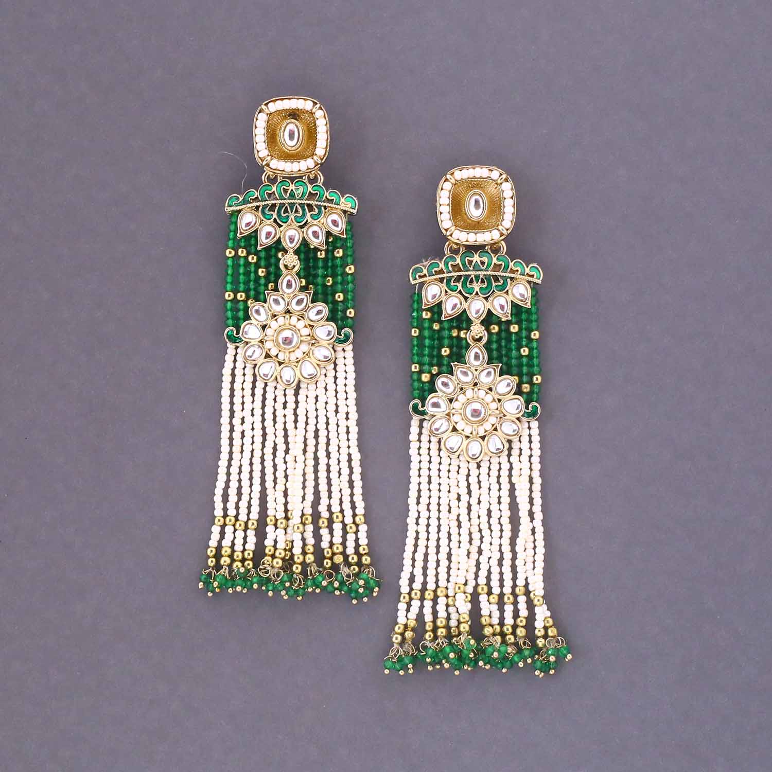 Emerald Reeviya Tassels - Image 3