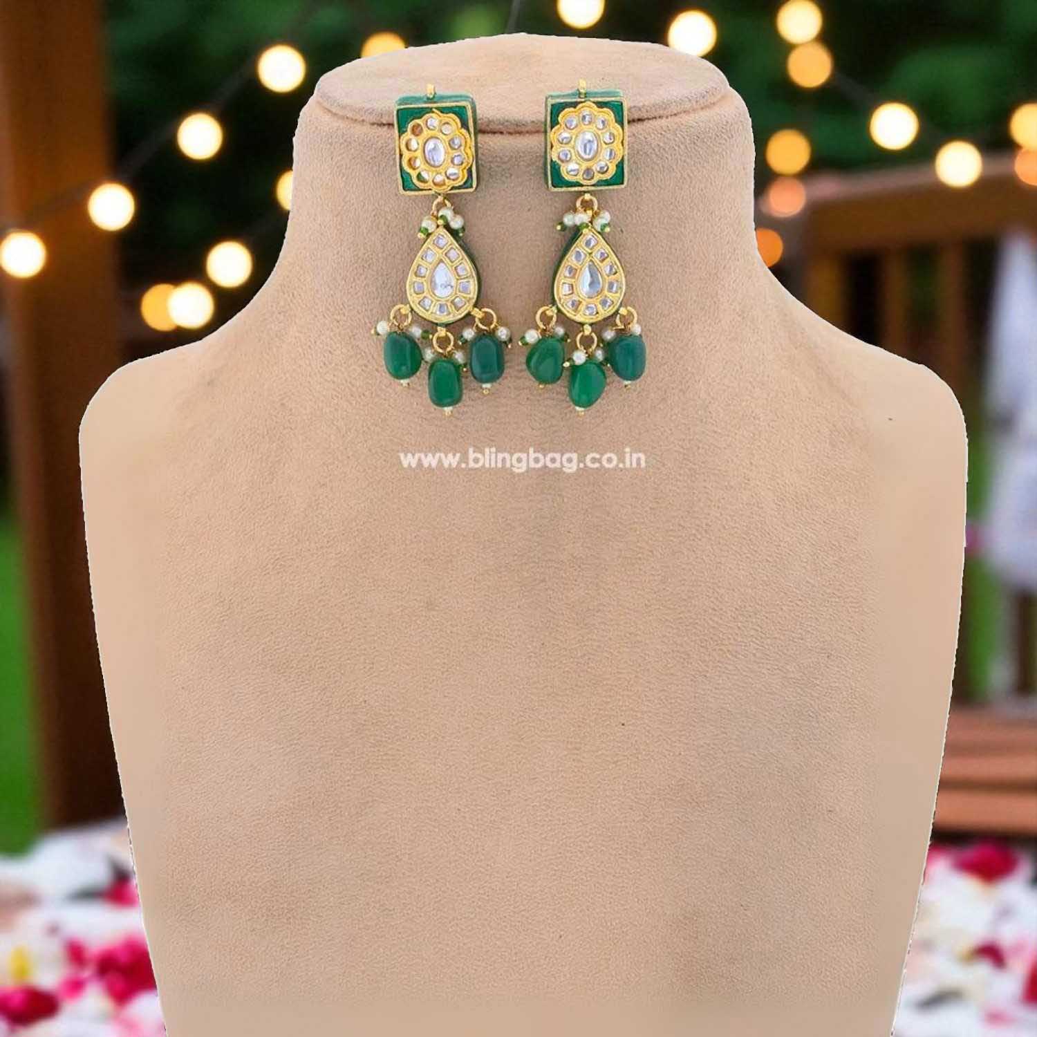 Emerald Salmi Jewellery Set - EOSS - Image 4