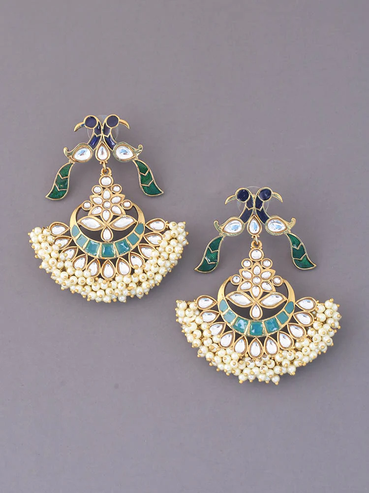 Emerald Shilpi Chandbalis - Image 2